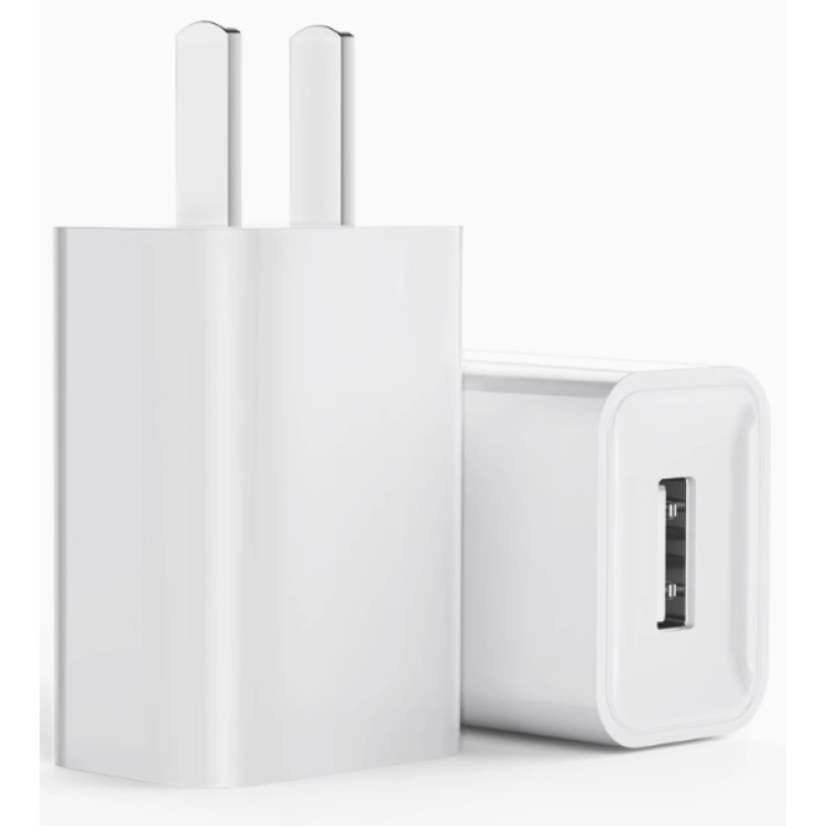 3C Certified Universal Charger with USB Port - 5V/2A Fast Charging Compatible with Huawei/Honor/Xiaomi/OPPO